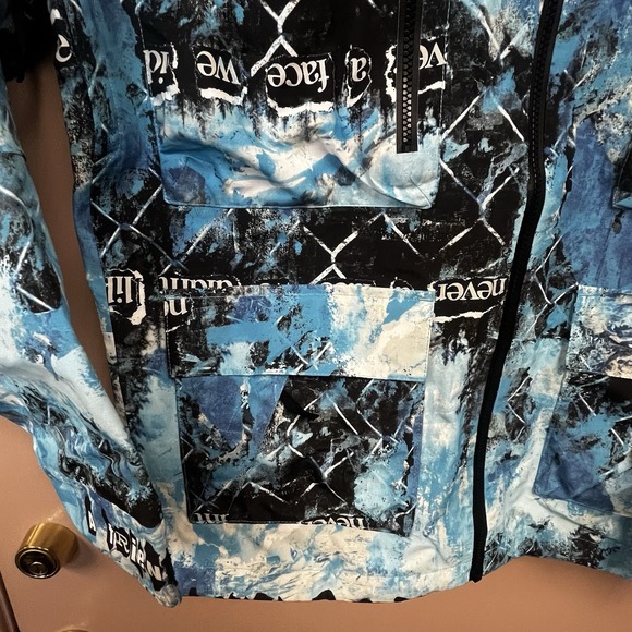 The North Face Printed Dragline Ski Snowboard Waterproof Jacket Small MSRP $435 - Picture 7 of 14